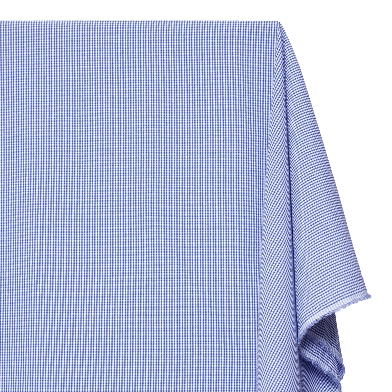 1/16 Inch Gingham Check Polyester Cotton Poplin - Image 44
