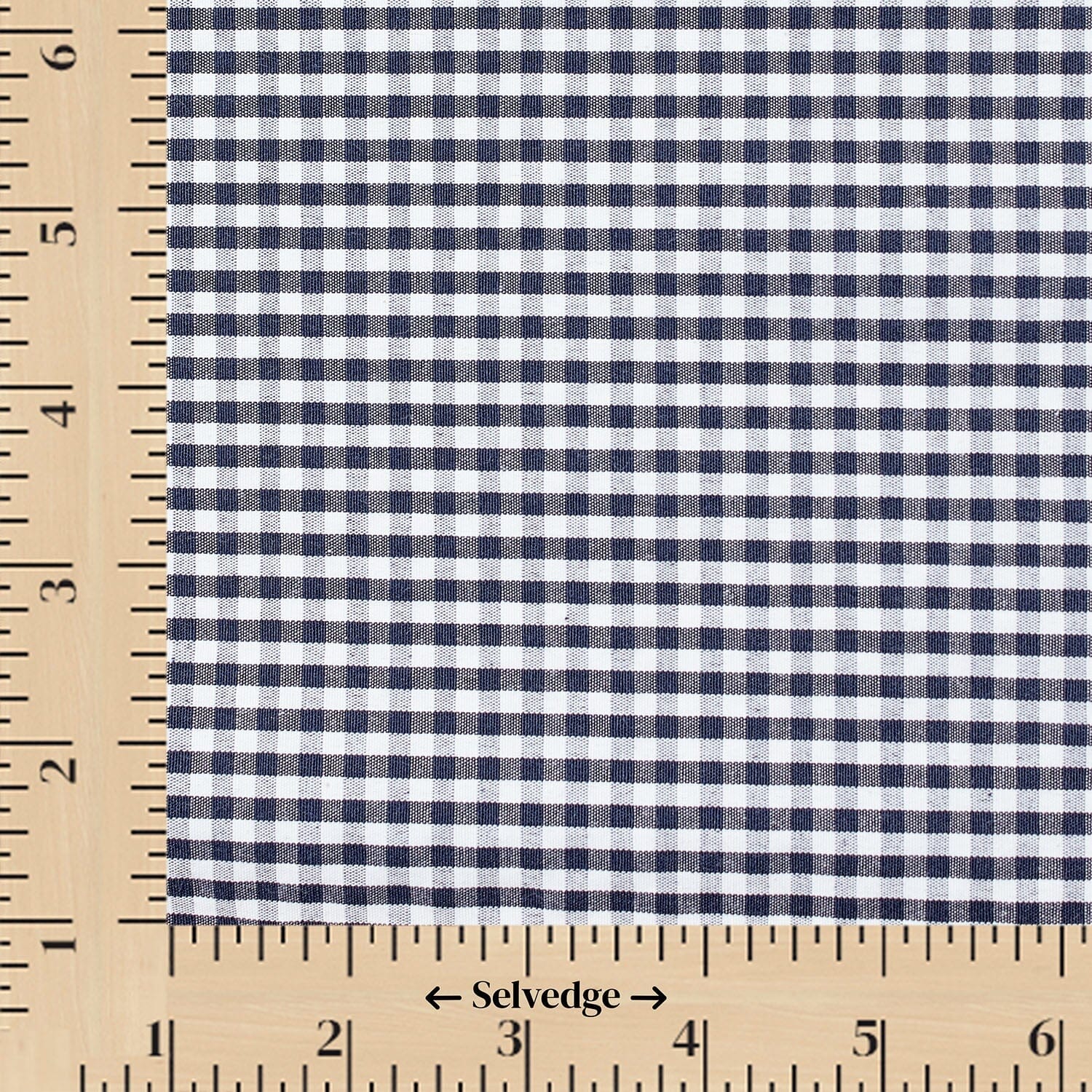 1/8 Inch Gingham Check Polyester Cotton Poplin - Image 56