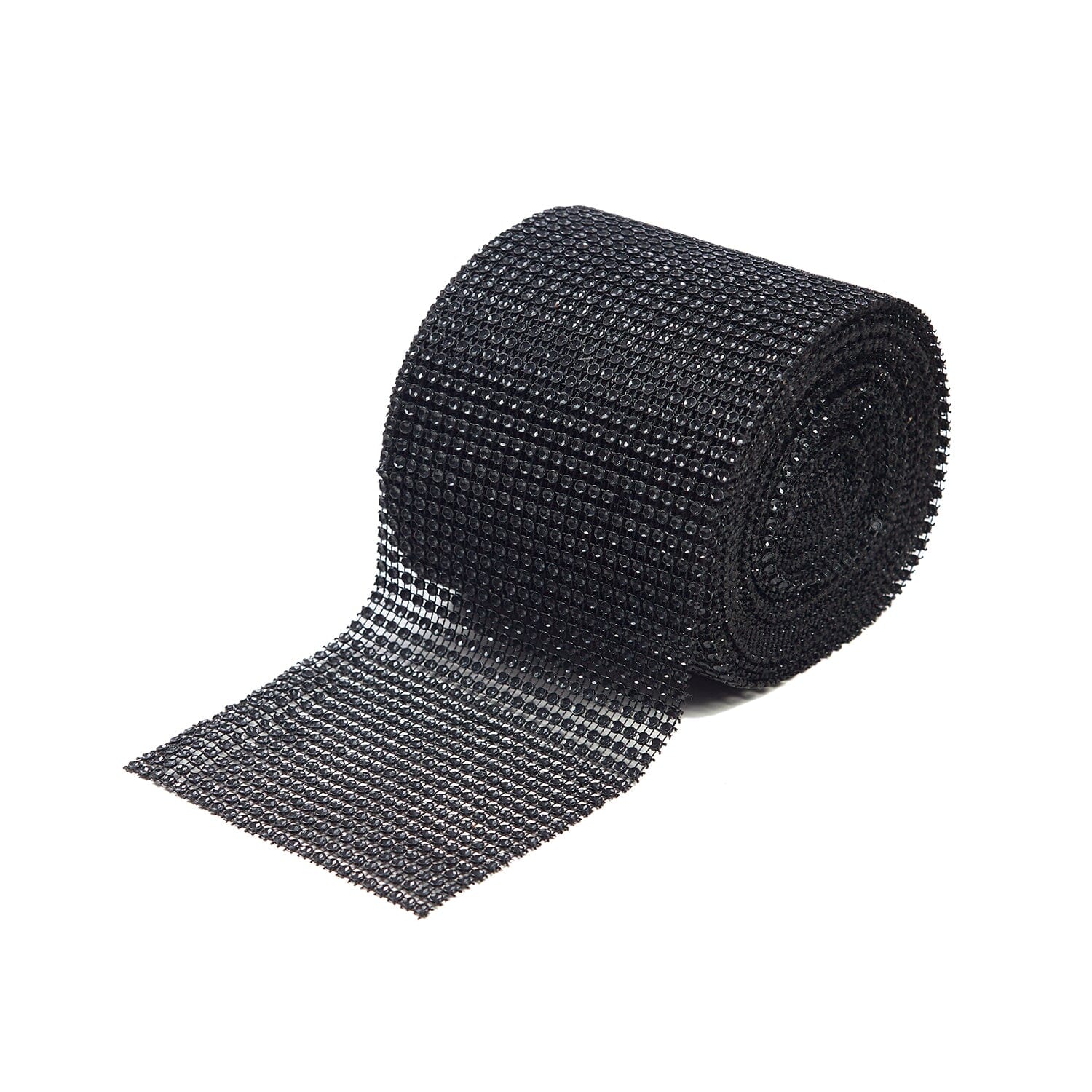 4.5 Inch Diamond Rhinestone On Mesh Trim (10 Yard Roll) - Image 24