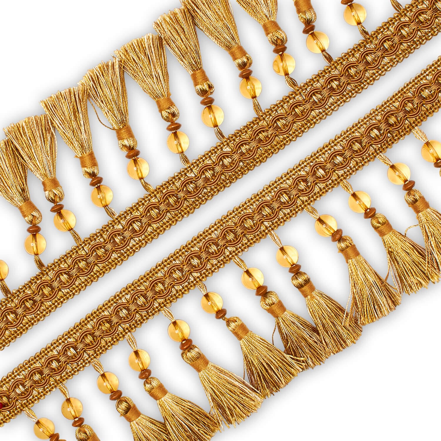 Beaded Tassel Fringe Trim - Image 12