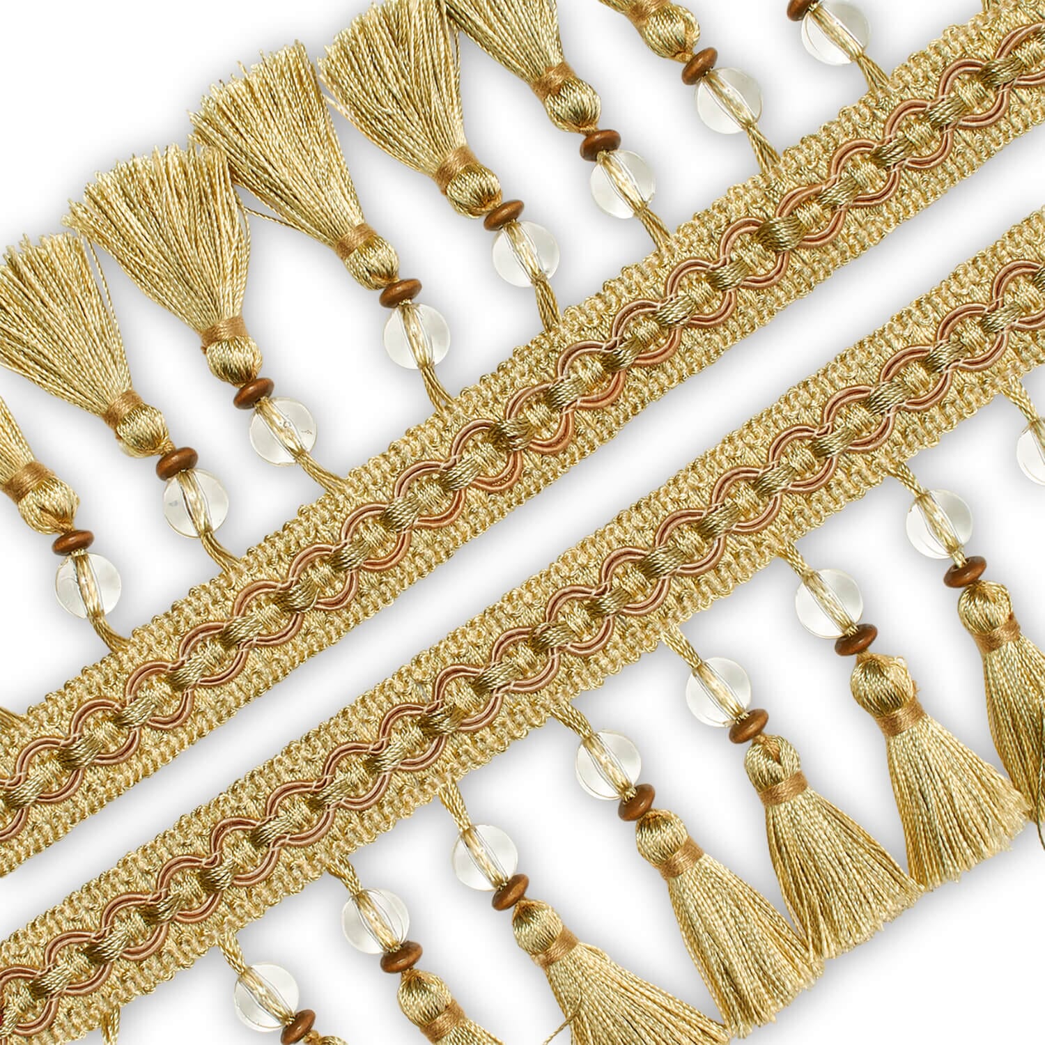 Beaded Tassel Fringe Trim - Image 6