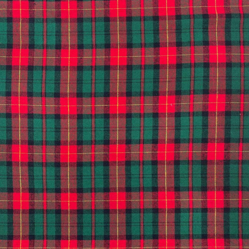 Benjamin Tartan Plaid Yarn Dyed Brushed Cotton Flannel - Image 2