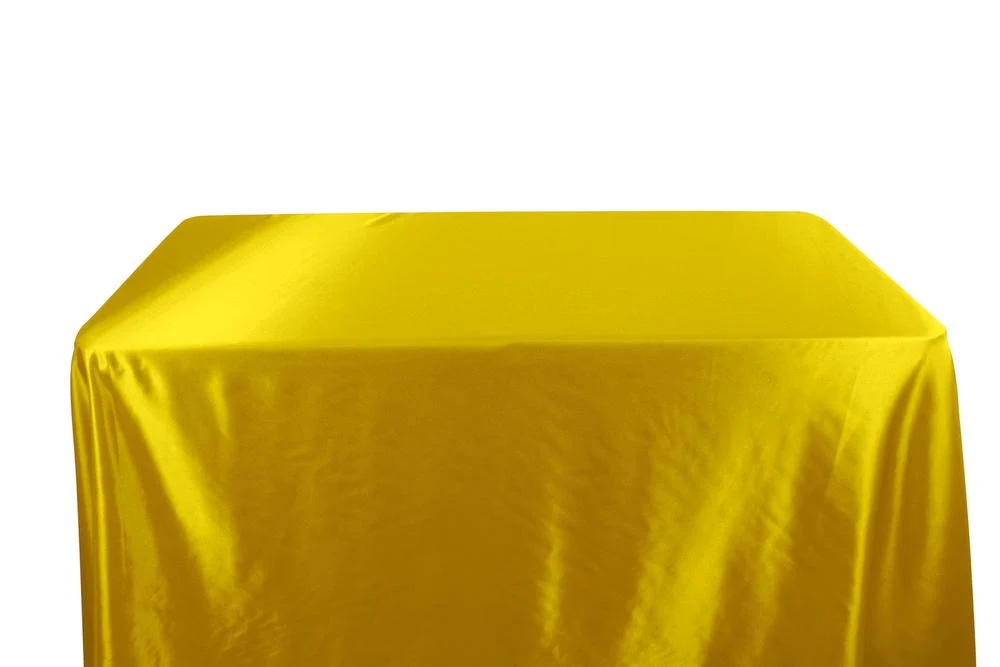 Bridal Satin Banquet Rectangular Table Covers - 6 Feet - Image 6