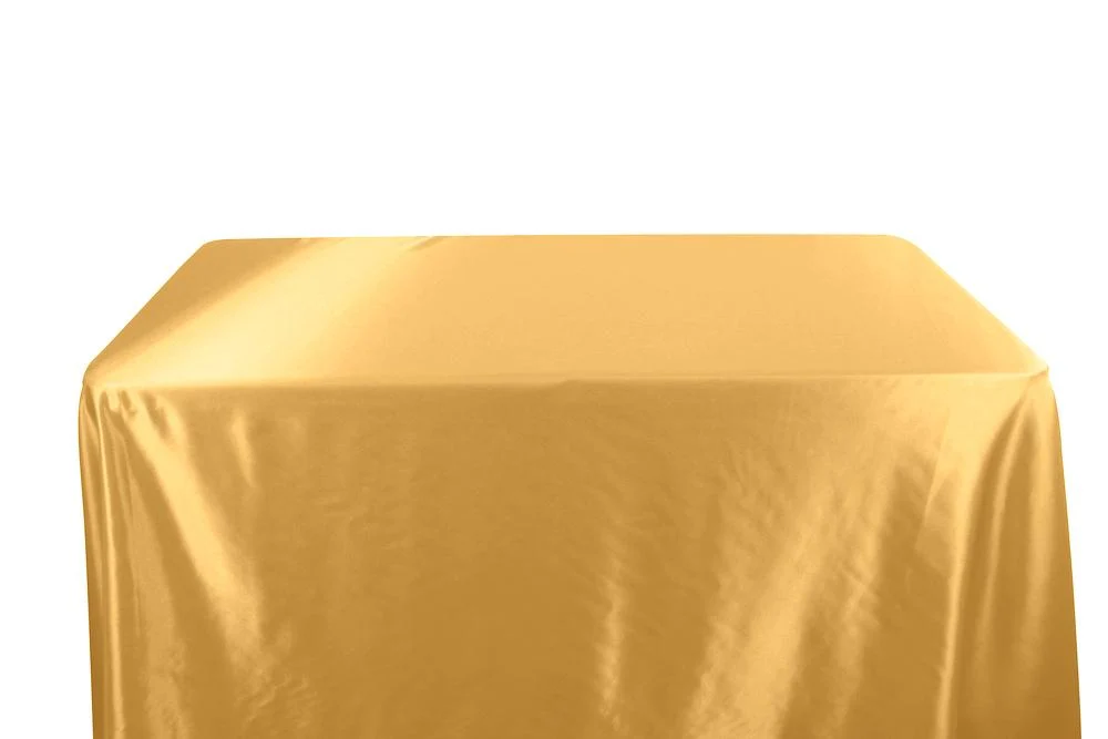 Bridal Satin Banquet Rectangular Table Covers - 6 Feet - Image 7