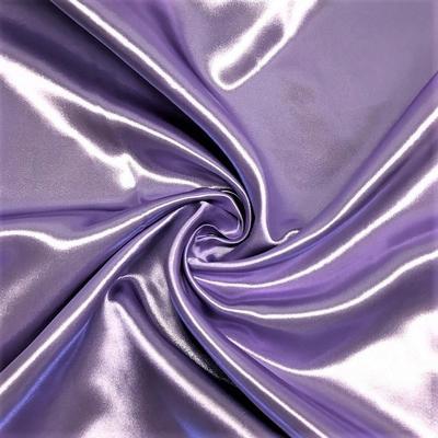 Bridal Satin Rod Pocket Curtains - Lilac - Image 3