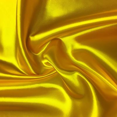 Bridal Satin Rod Pocket Curtains - Sunflower Yellow - Image 3