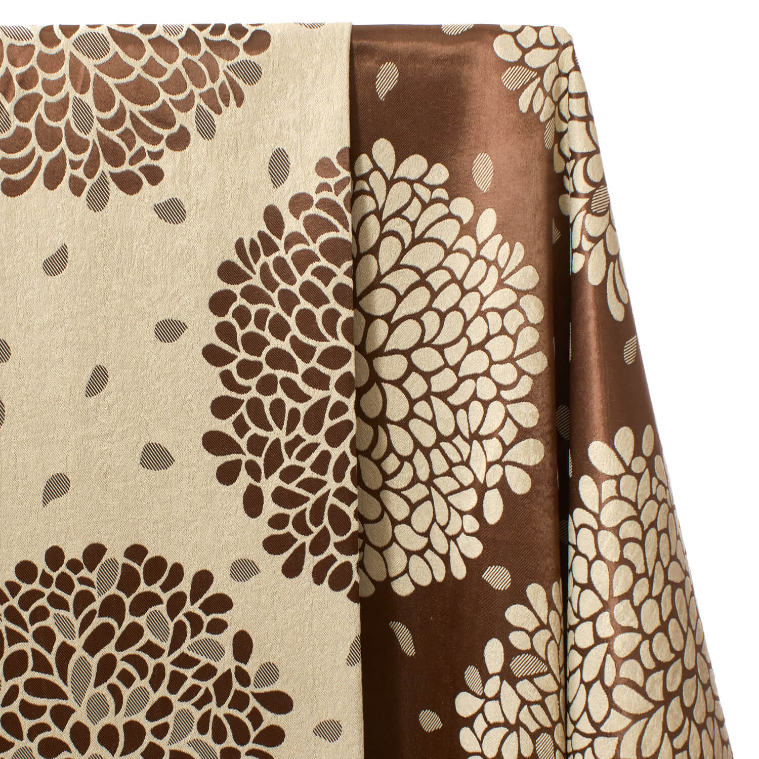 Brown Brushed Jacquard (906-2)