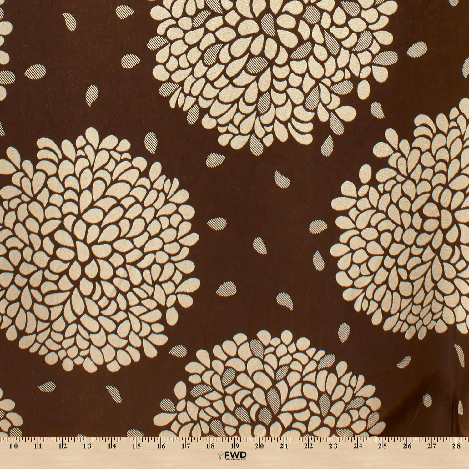 Brown Brushed Jacquard (906-2) - Image 2