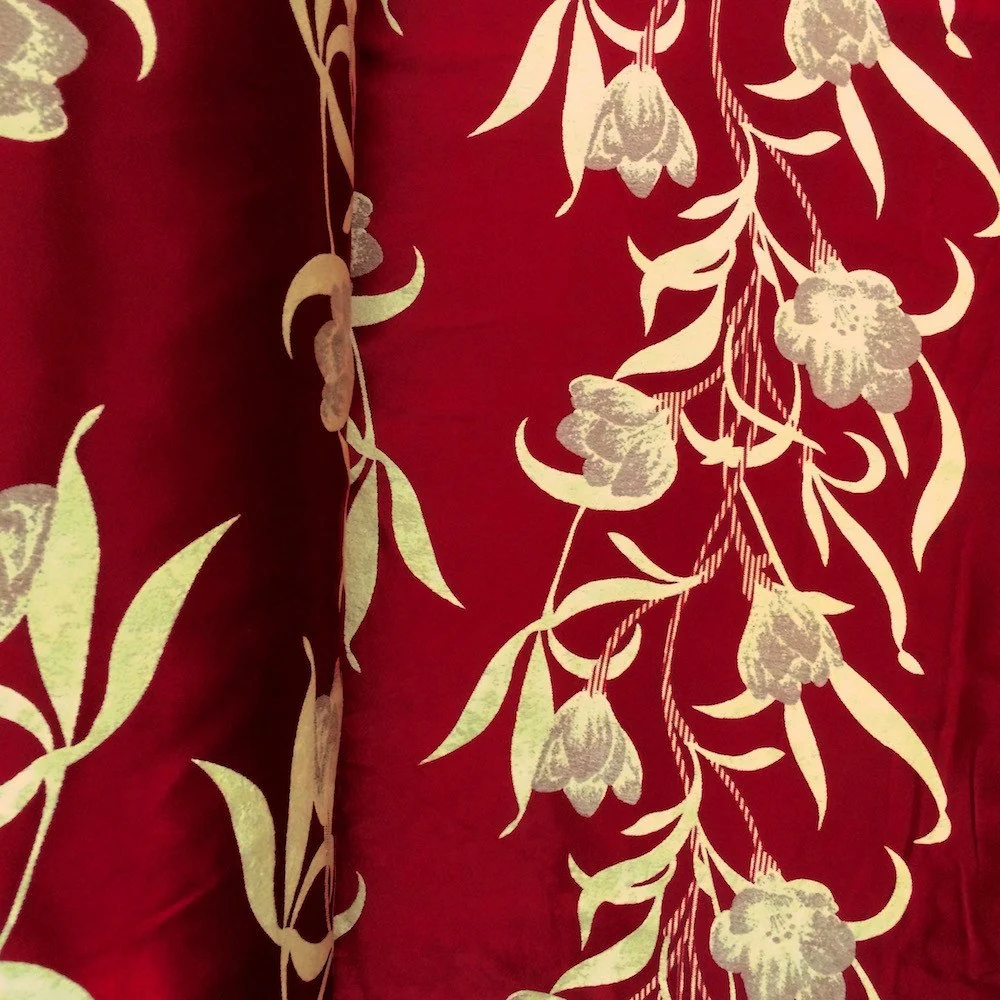 Burgundy Brushed Jacquard (908-5) - Image 2