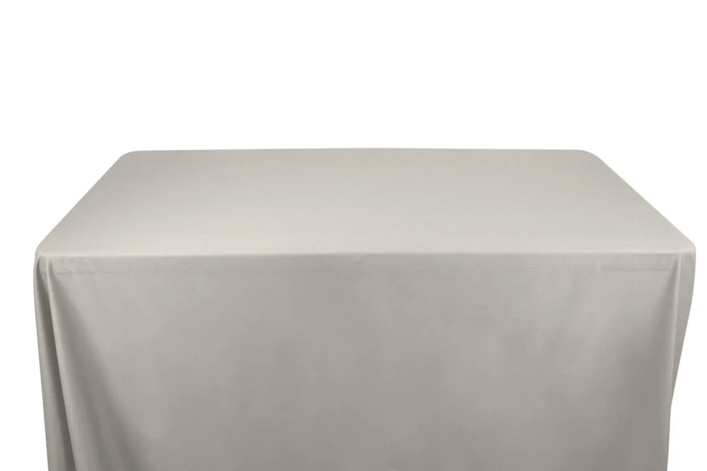 100% Cotton Broadcloth Banquet Rectangular Table Covers - 6 Feet - Image 10