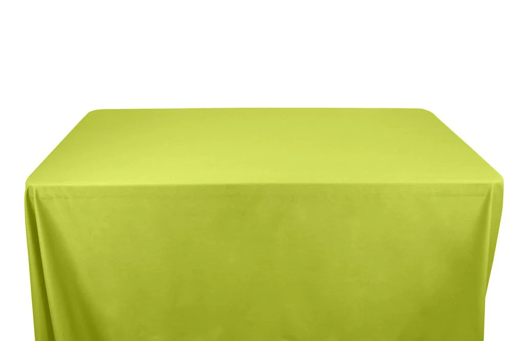 Cotton Polyester Broadcloth Banquet Rectangular Table Covers - 6 Feet - Image 15