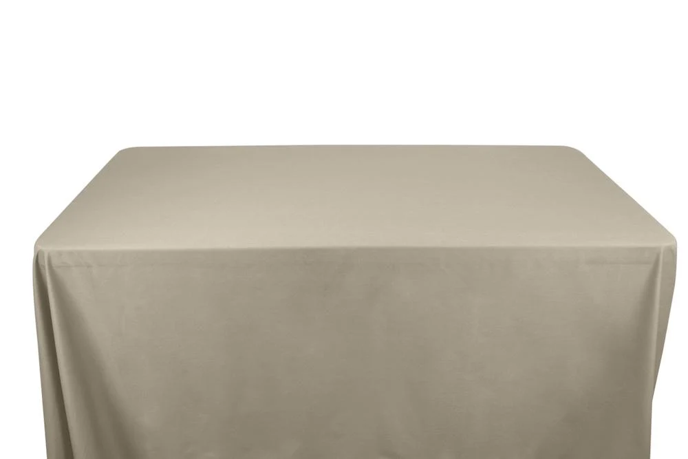 Cotton Polyester Broadcloth Banquet Rectangular Table Covers - 6 Feet - Image 18