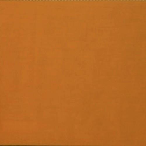 Cotton Voile Rod Pocket Curtains - Dark Saffron - Image 3