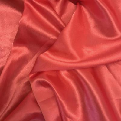 Crepe Back Satin Rod Pocket Curtains - Coral - Image 3