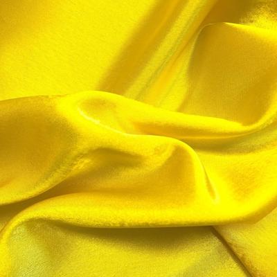 Crepe Back Satin Rod Pocket Curtains - Neon Yellow - Image 3