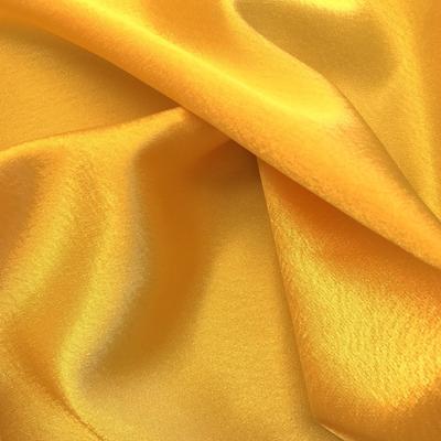 Crepe Back Satin Rod Pocket Curtains - Yellow - Image 3