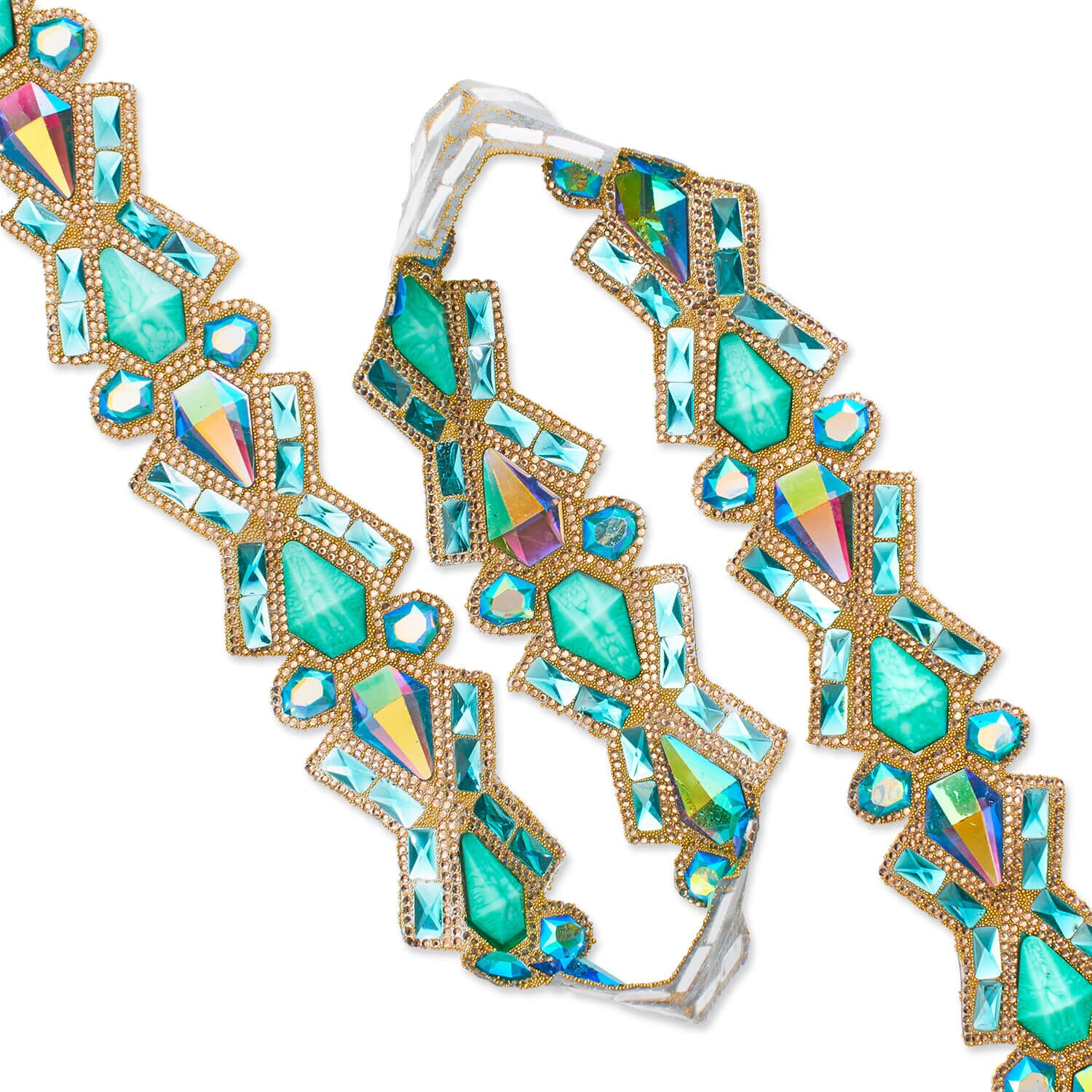 Diamond Resin Rhinestone Iron On Trim - Image 3