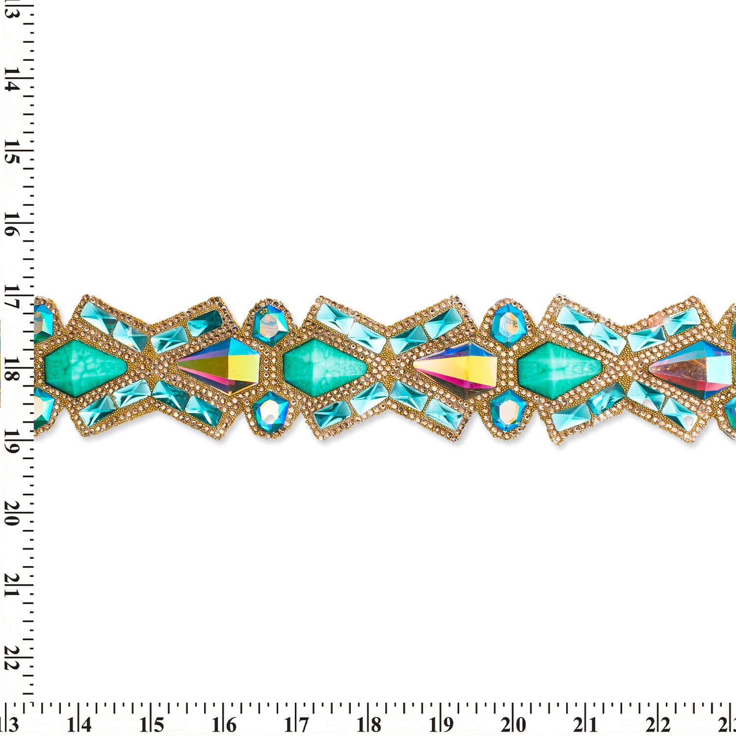Diamond Resin Rhinestone Iron On Trim - Image 4