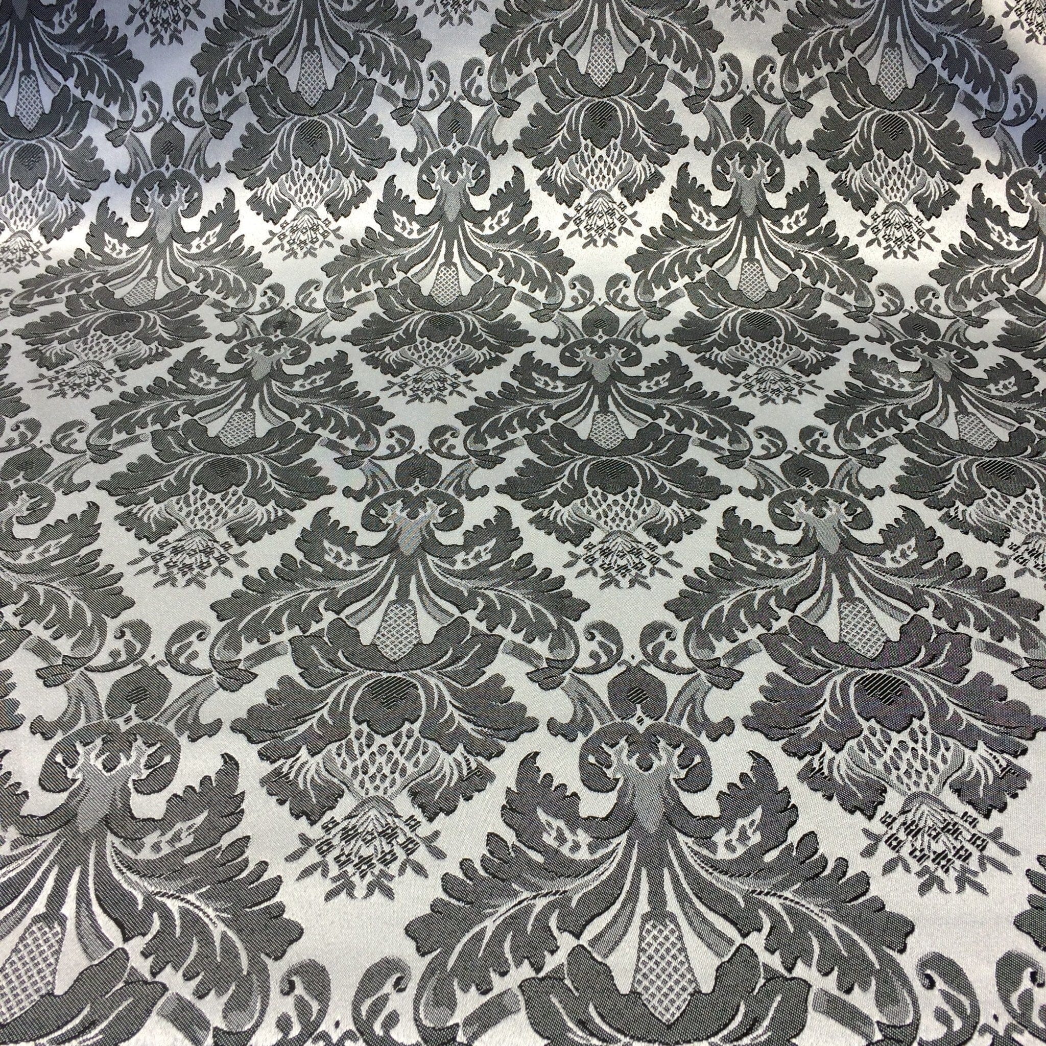 Extra Wide Floral Damask Upholstery Jacquard - Image 63