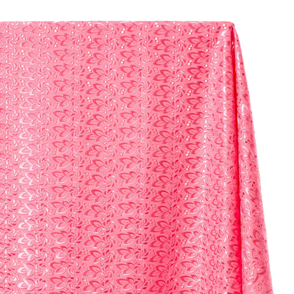 Eyelet Floral Embroidery Fabric - Image 8