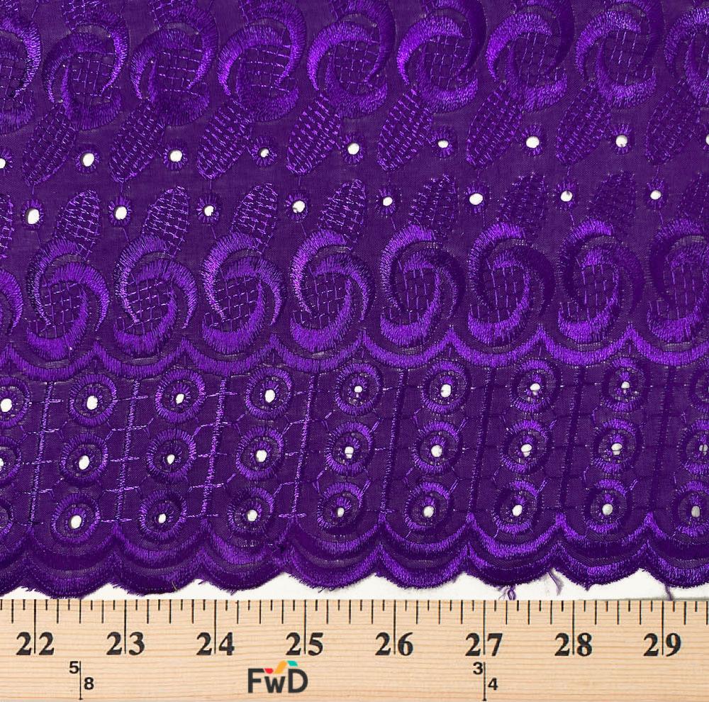 Eyelet Spiral Embroidery Fabric - Image 49