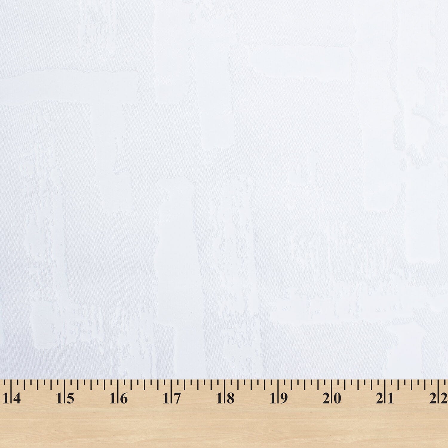 Geometric Abstract Extra Wide Burnout Polyester Rayon Jacquard On Voile - Image 4
