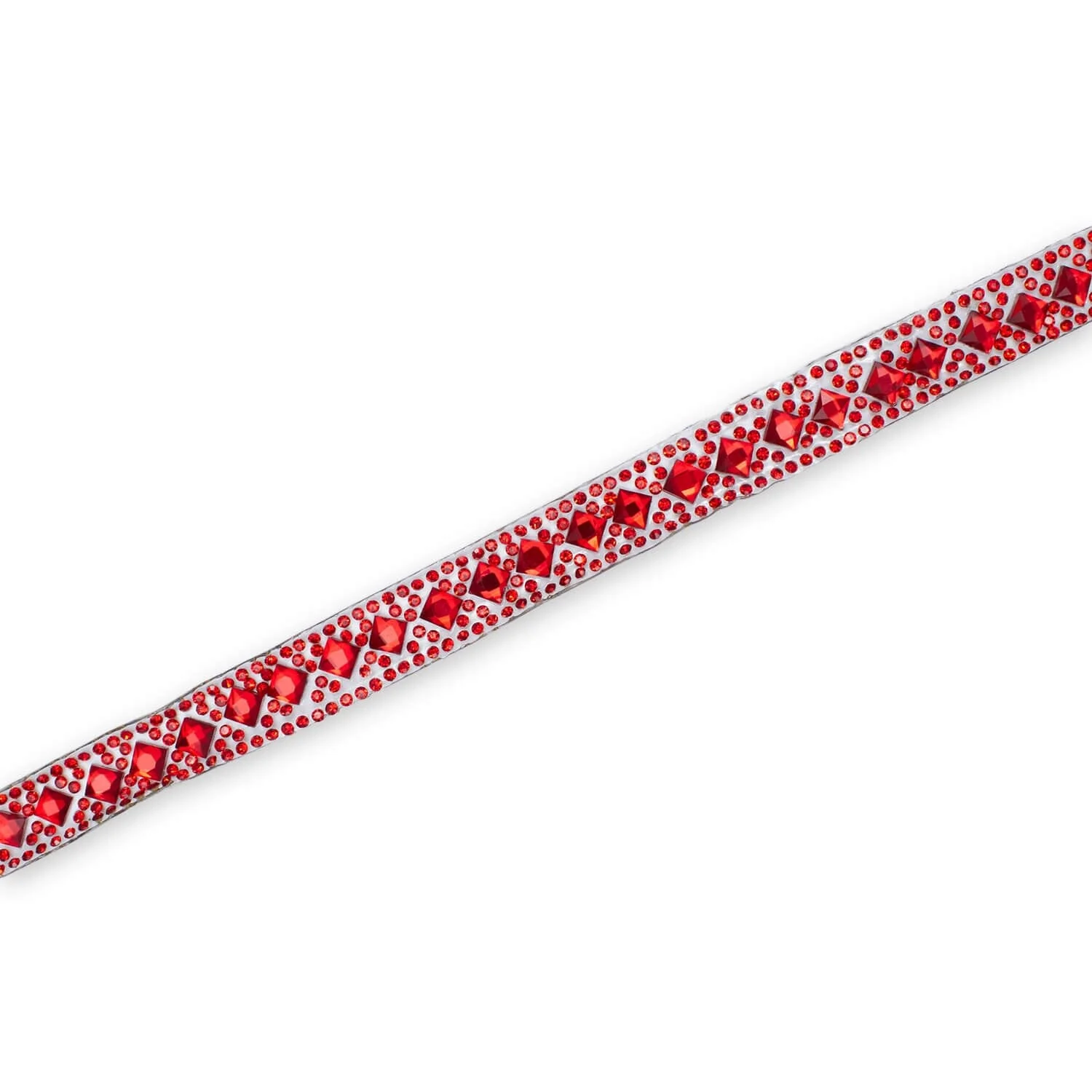 Geometric Rhombus Diamond Resin Rhinestone Iron On Trim - Image 8