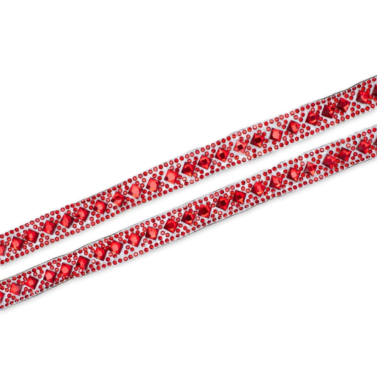 Geometric Rhombus Diamond Resin Rhinestone Iron On Trim - Image 9