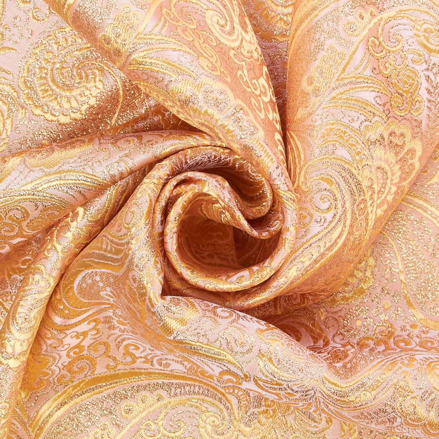 Gold Paisley Metallic Brocade - Image 15