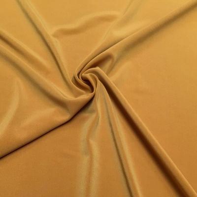 ITY Knit Stretch Jersey Rod Pocket Curtains - Mist Gold - Image 3