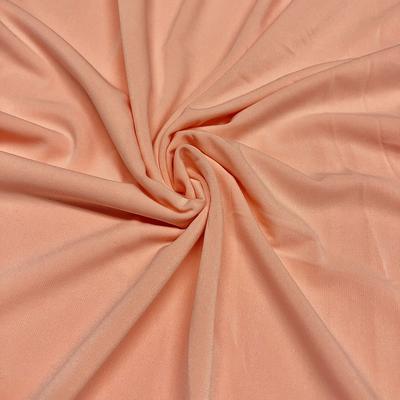 ITY Knit Stretch Jersey Rod Pocket Curtains - Peach - Image 3