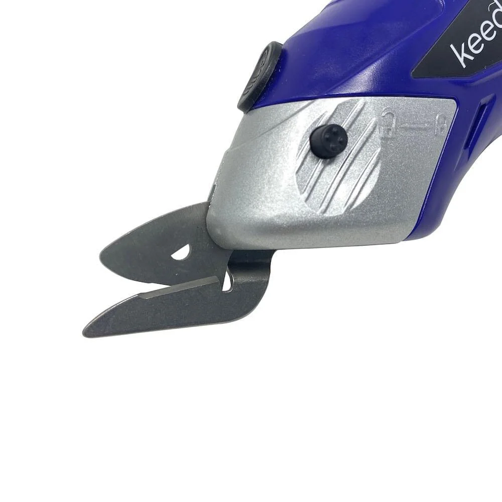 Keedil® Rechargeable Cordless Electric Scissors "D" Style Stainless Steel Replacement Blades - Image 2