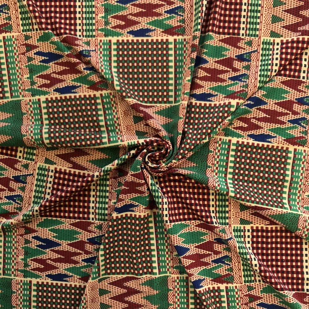 Kente Print ITY (11-2) - Image 3