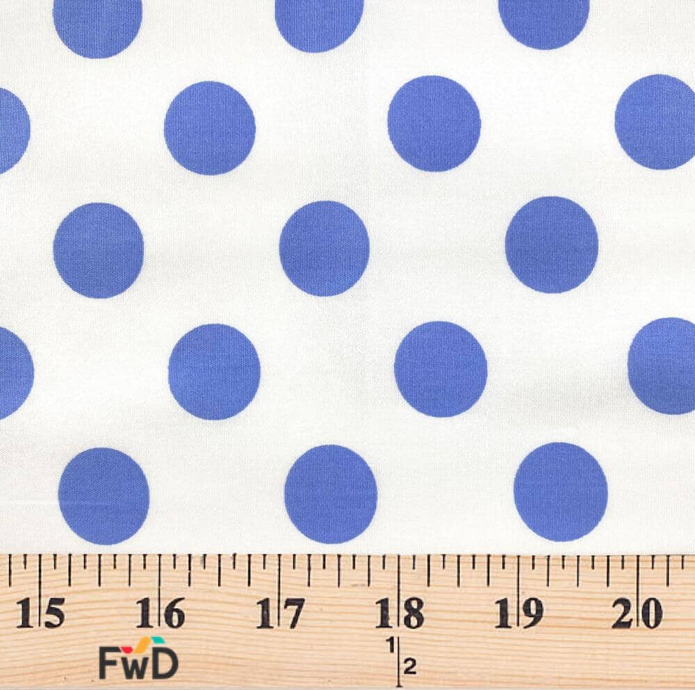Large Polka Dot Cotton Poplin (58/60 Inch) - Image 34