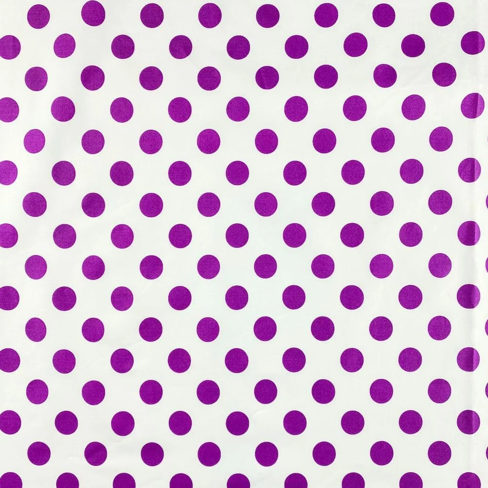 Large Polka Dot Cotton Poplin (58/60 Inch) - Image 50
