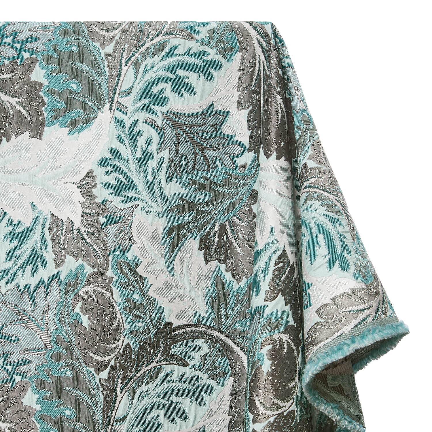 Leafy Extra Wide Metallic Upholstery Jacquard - Image 10