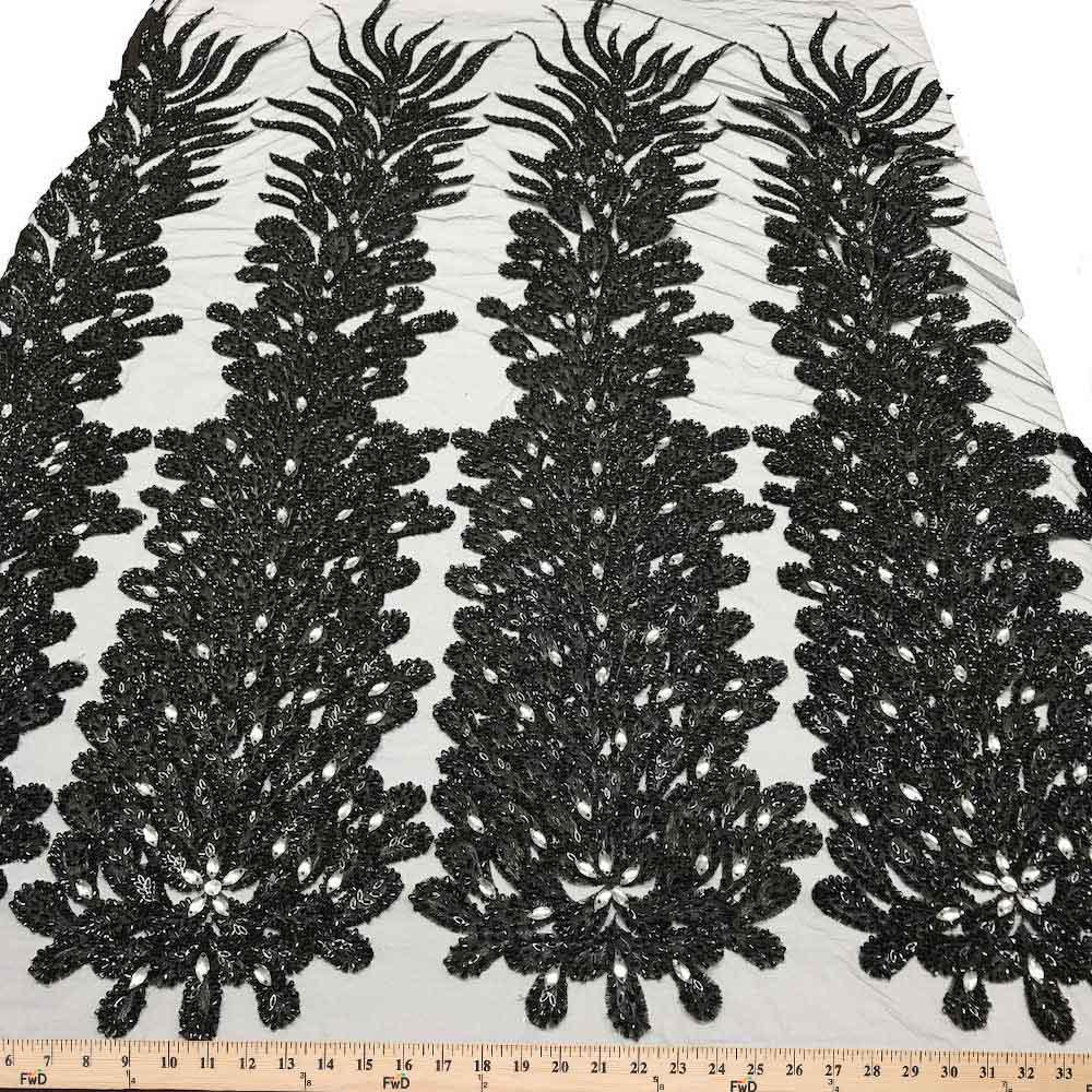 Liatris Bridal Lace Beaded Fabric - Image 45