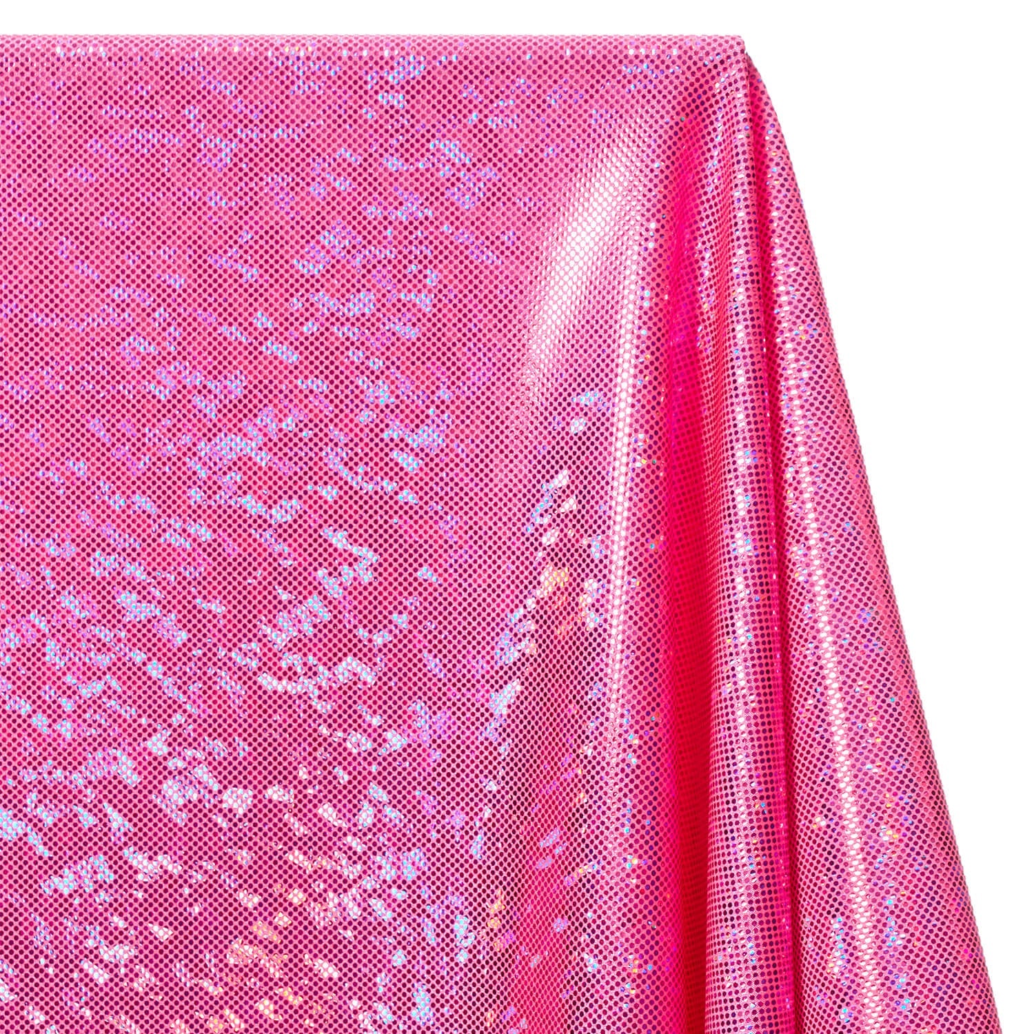 Micro Dot Hologram Tricot Foil Fabric - Image 9