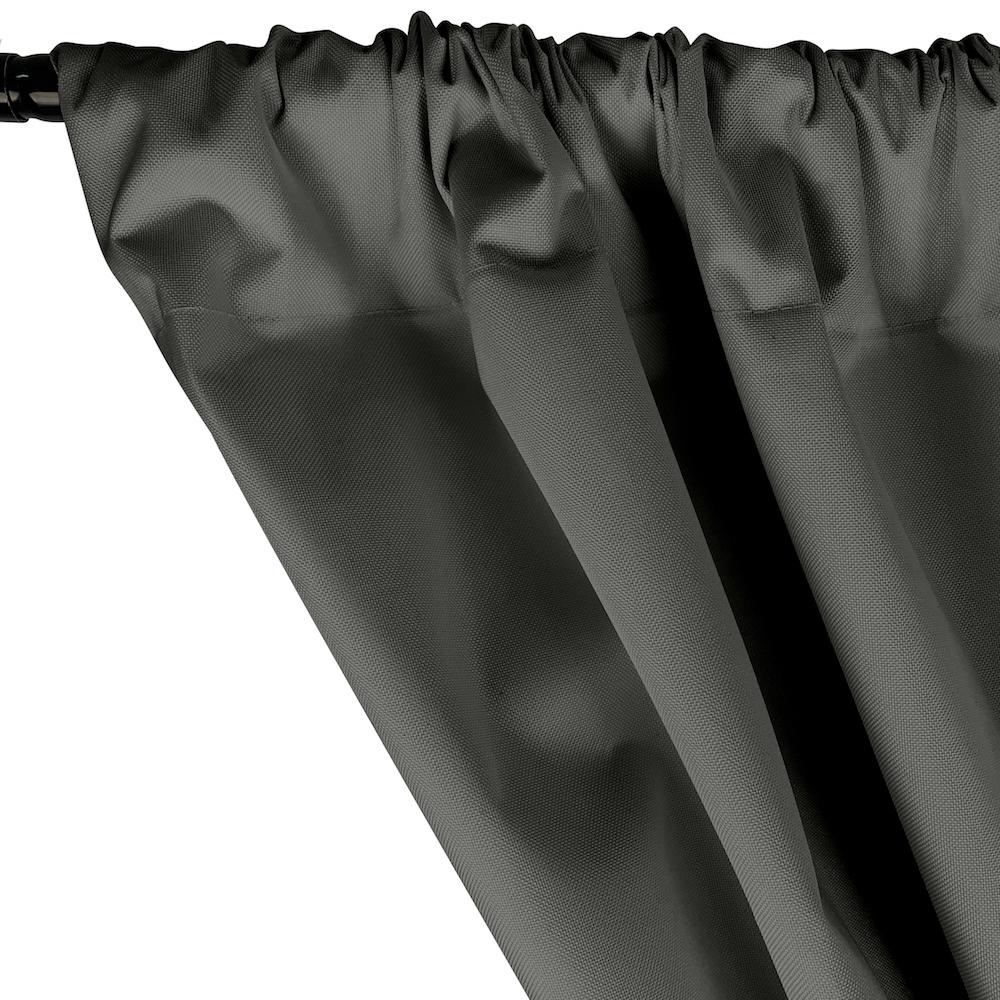 Ottertex® Canvas Waterproof Rod Pocket Curtains - Charcoal - Image 2