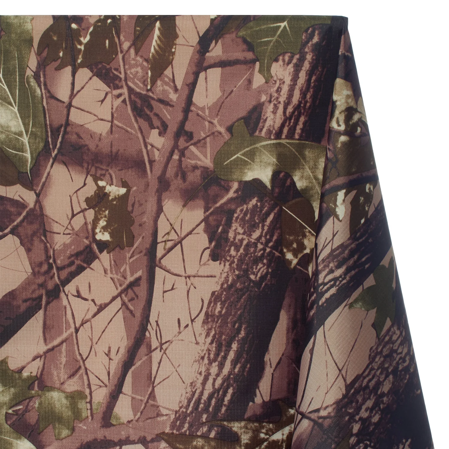 Ottertex® Printed Nylon Ripstop - Hunter - Waterproof (PU Coated) & Water Repellent (DWR) - 70D, 2.2 oz