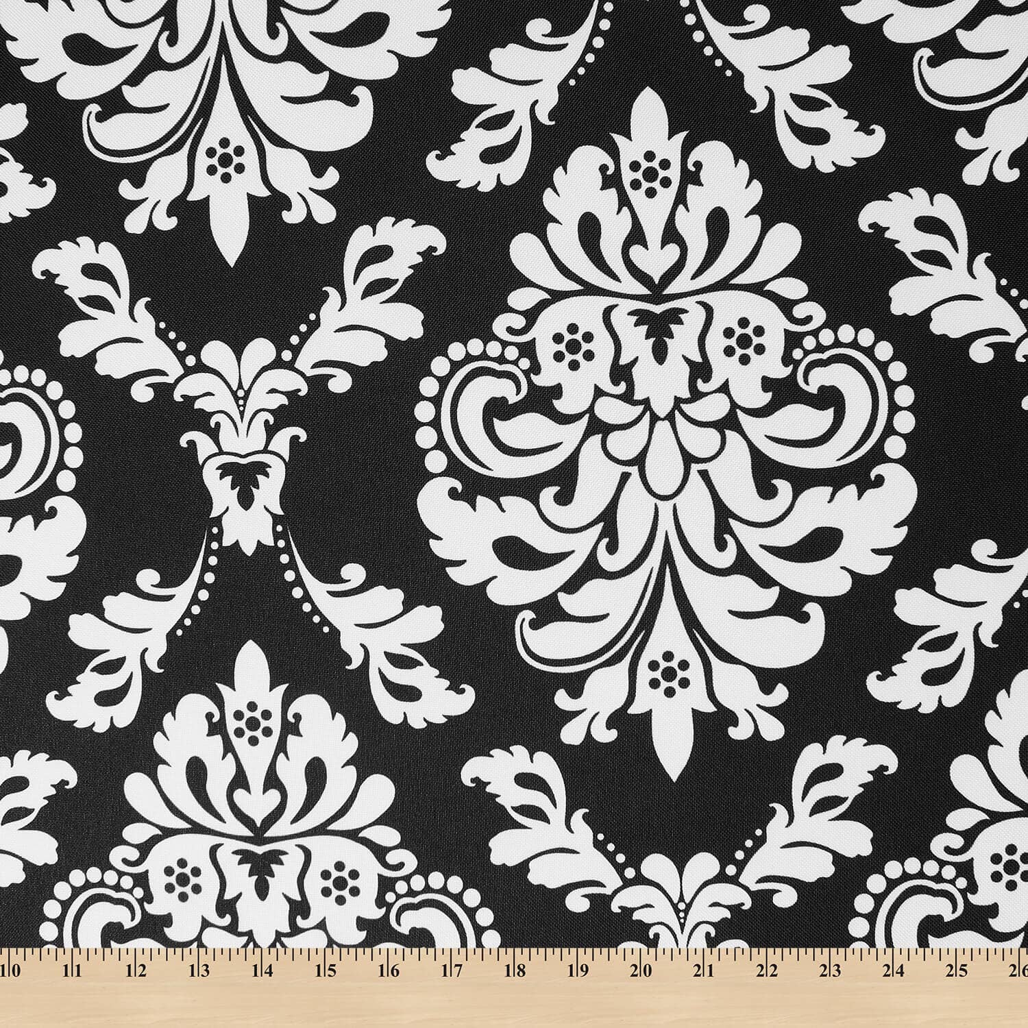 Ottertex® Waterproof Canvas - Medium Damask Print - Image 4
