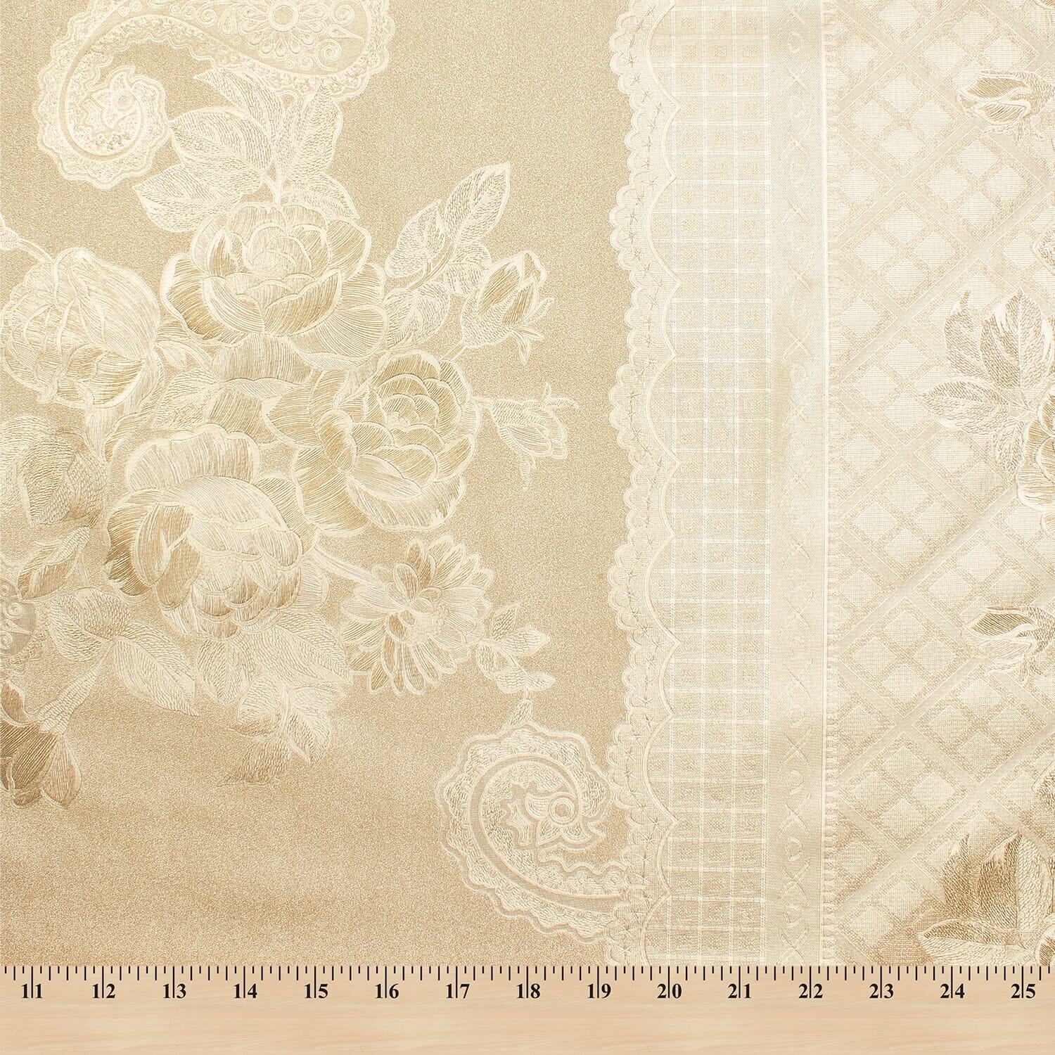Paisley Floral Bouquet Oilcloth - Image 4