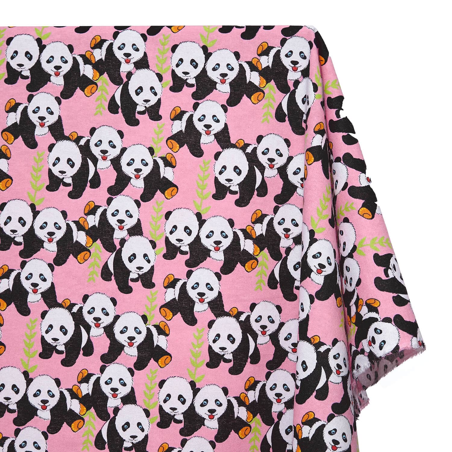 Panda Printed Cotton Flannel - Image 2