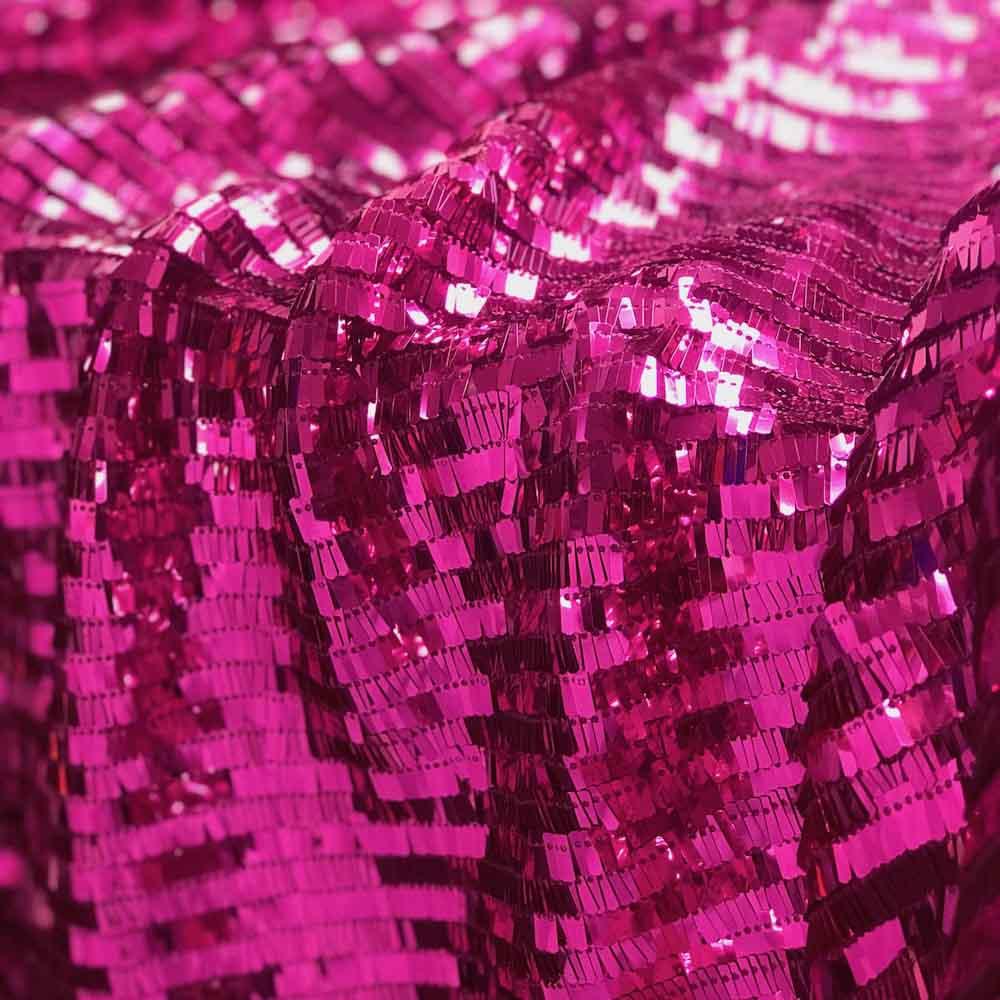Rectangle Piano Sequins on Stretch Mesh - Image 10