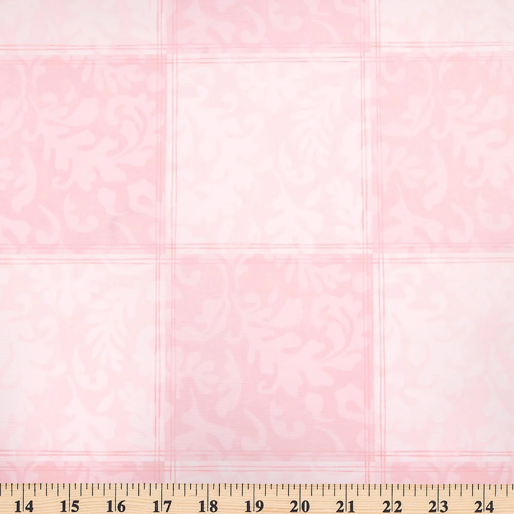 Pink Check Oilcloth - Image 4