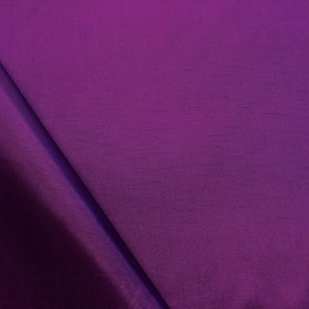 Poly China Silk Lining Rod Pocket Curtains - Violet - Image 3