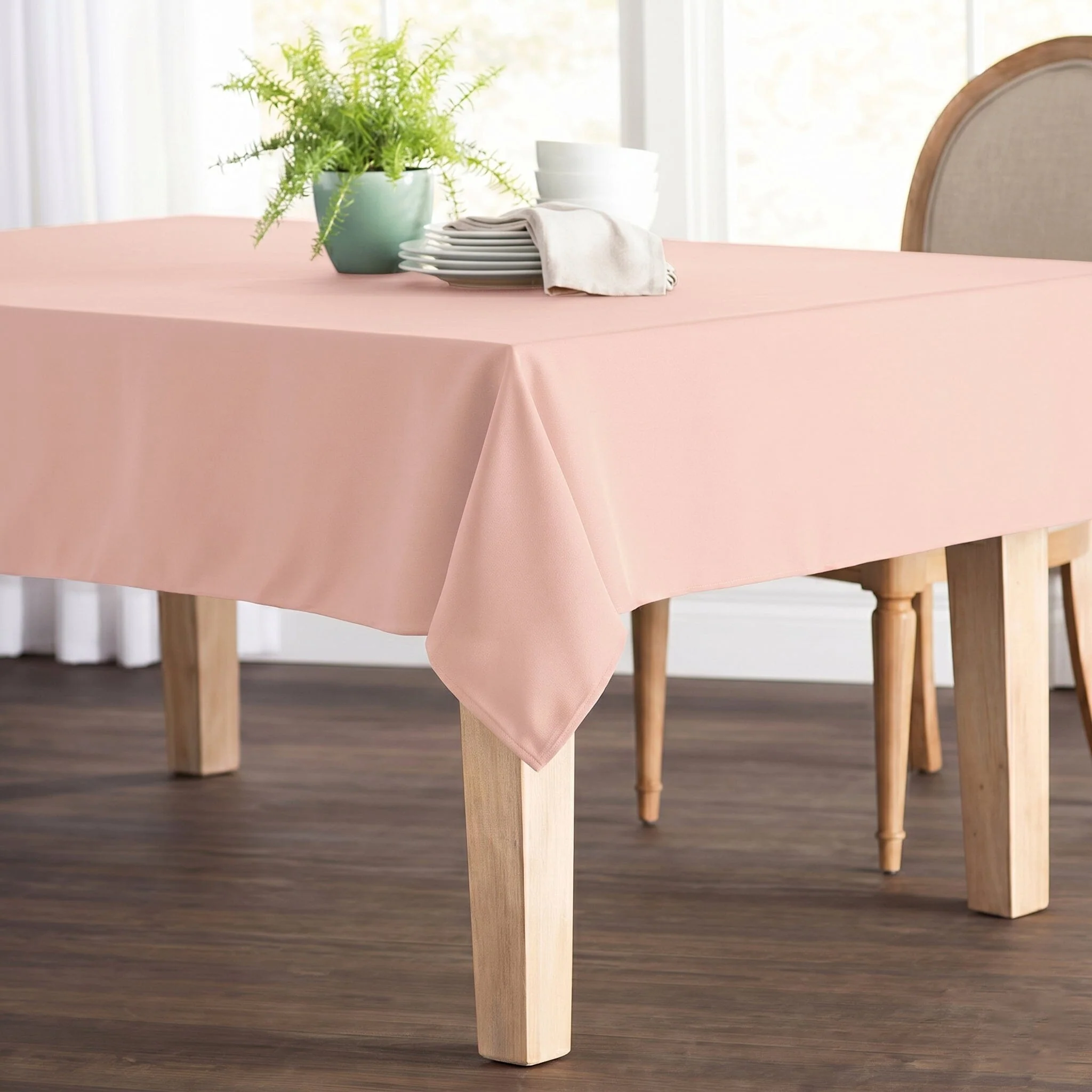 Polyester Poplin Rectangular Table Cloth Covers (60 Inch) - Image 15