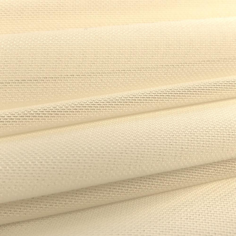 Power Mesh Rod Pocket Curtains - Beige - Image 3