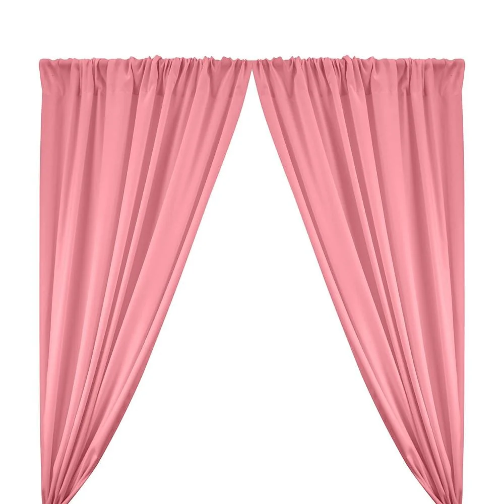 Rod Pocket Curtains - Polyester Poplin Fabric - 5 Feet Wide - Image 20