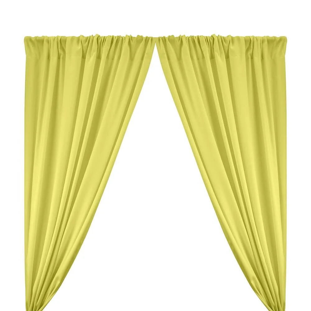 Rod Pocket Curtains - Polyester Poplin Fabric - 5 Feet Wide - Image 29